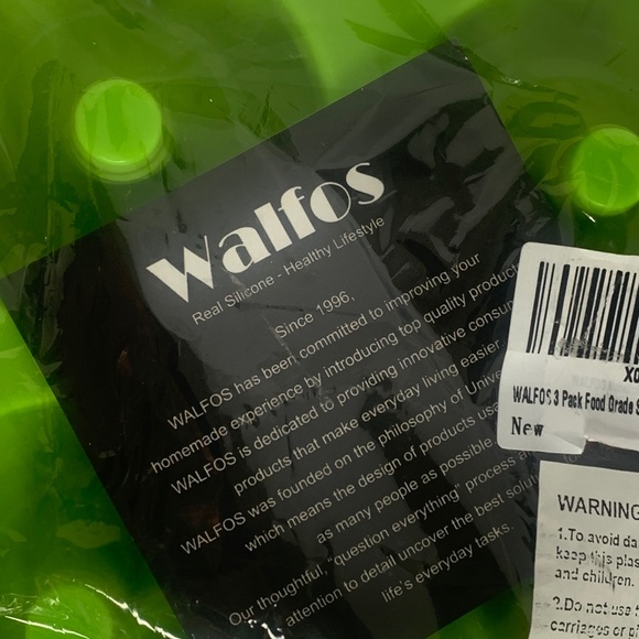 New Walfos 3 Pack Mini Donut Bagel Non Stick Molds - Picture 3 of 4